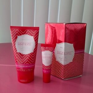 Mary Kay Sugar & Spice Gift Set Body Lotion 2.5 Fl oz & Lip Balm 3 oz New